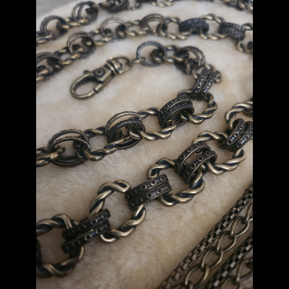 VTG Chunky Chainlink Belt - Picture 12 of 16